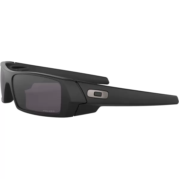 imageOakley Mens Oo9014 Gascan Rectangular SunglassesMatte BlackPrizm Grey