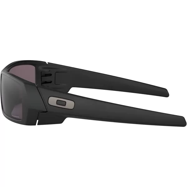 imageOakley Mens Oo9014 Gascan Rectangular SunglassesMatte BlackPrizm Grey