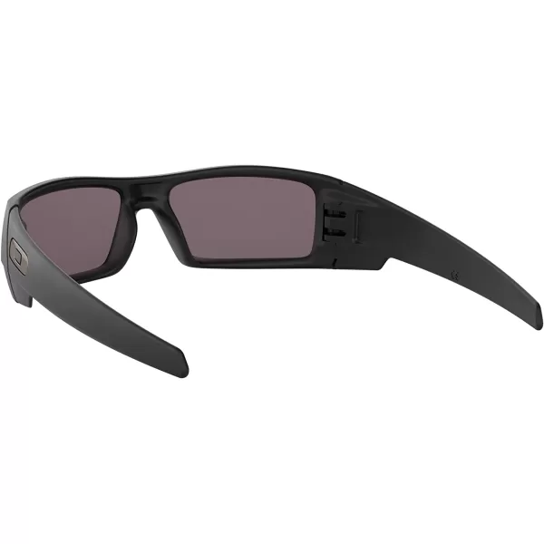 imageOakley Mens Oo9014 Gascan Rectangular SunglassesMatte BlackPrizm Grey