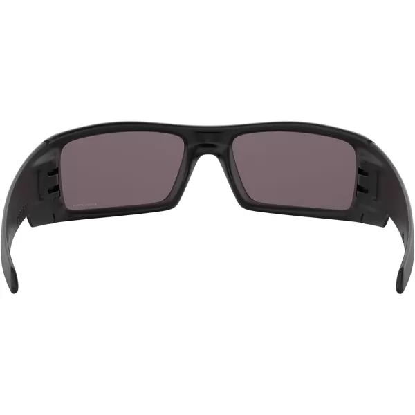 imageOakley Mens Oo9014 Gascan Rectangular SunglassesMatte BlackPrizm Grey