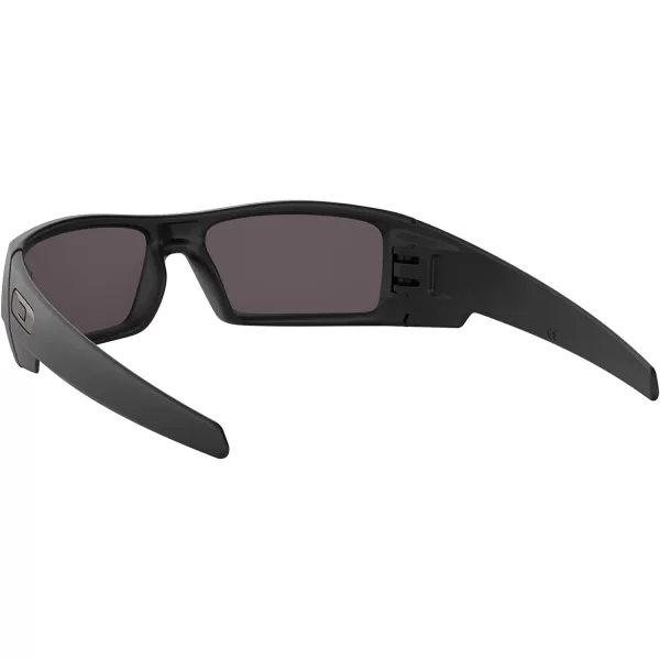 imageOakley Mens Oo9014 Gascan Rectangular SunglassesMatte BlackPrizm Grey Polarized