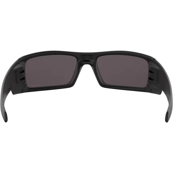 imageOakley Mens Oo9014 Gascan Rectangular SunglassesMatte BlackPrizm Grey Polarized