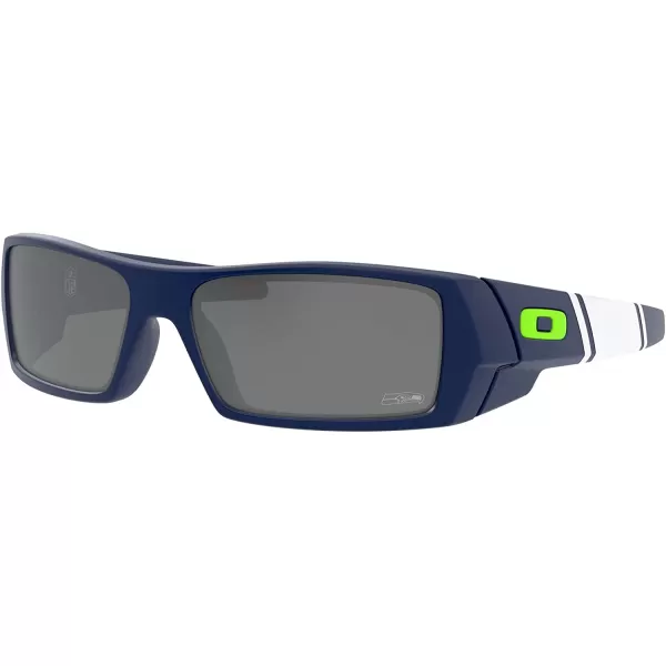 imageOakley Mens Oo9014 Gascan Rectangular SunglassesMatte NavyPrizm Black