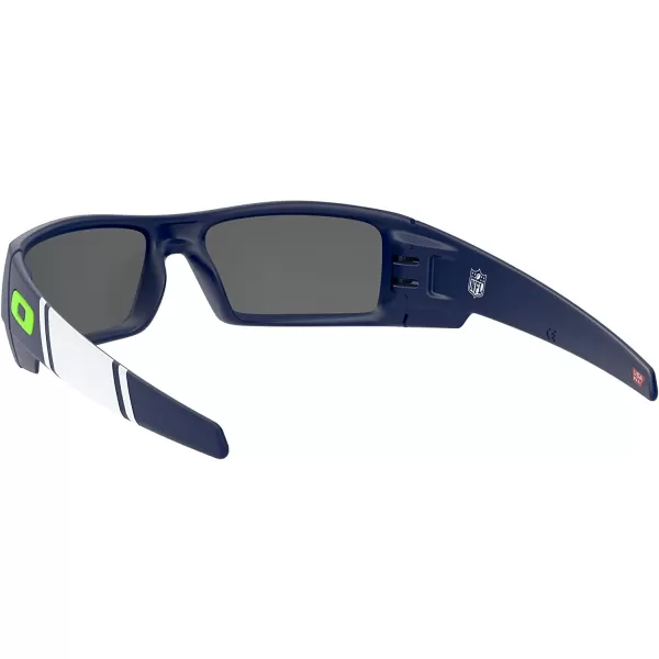 imageOakley Mens Oo9014 Gascan Rectangular SunglassesMatte NavyPrizm Black