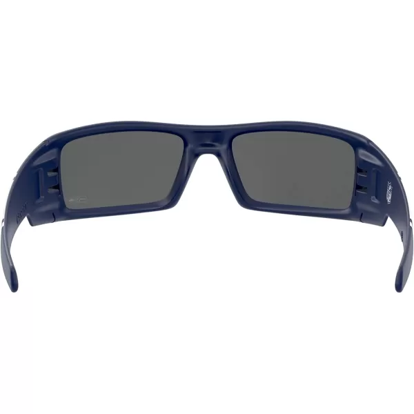 imageOakley Mens Oo9014 Gascan Rectangular SunglassesMatte NavyPrizm Black