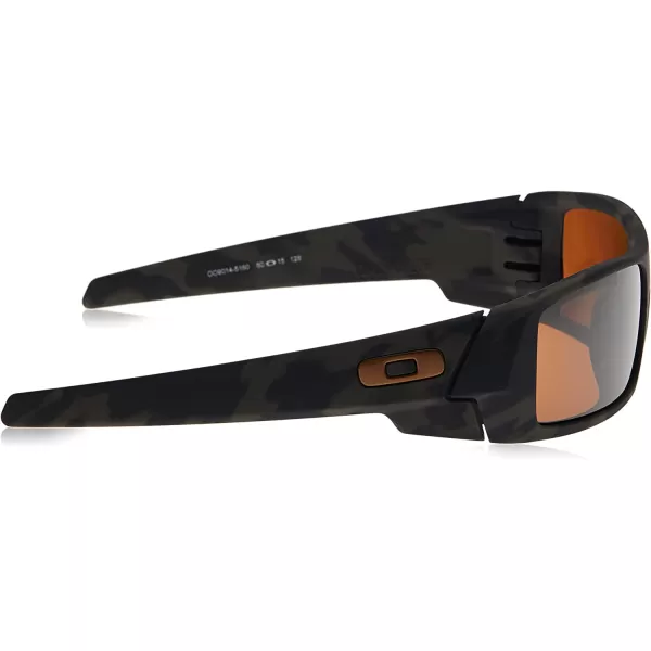 imageOakley Mens Oo9014 Gascan Rectangular SunglassesMatte Olive CamoPrizm Tungsten Polarized