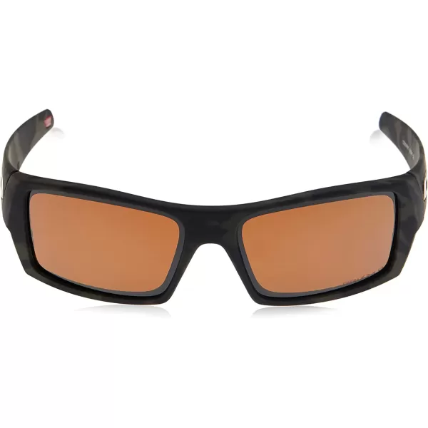 imageOakley Mens Oo9014 Gascan Rectangular SunglassesMatte Olive CamoPrizm Tungsten Polarized