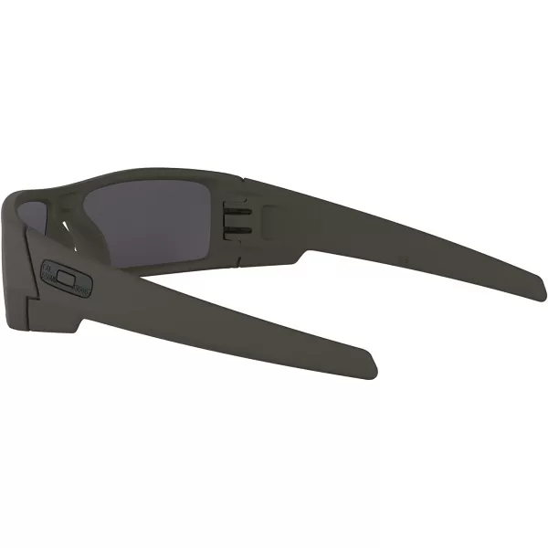 imageOakley Mens Oo9014 Gascan Rectangular SunglassesMilitary Spec GreenBlack Iridium