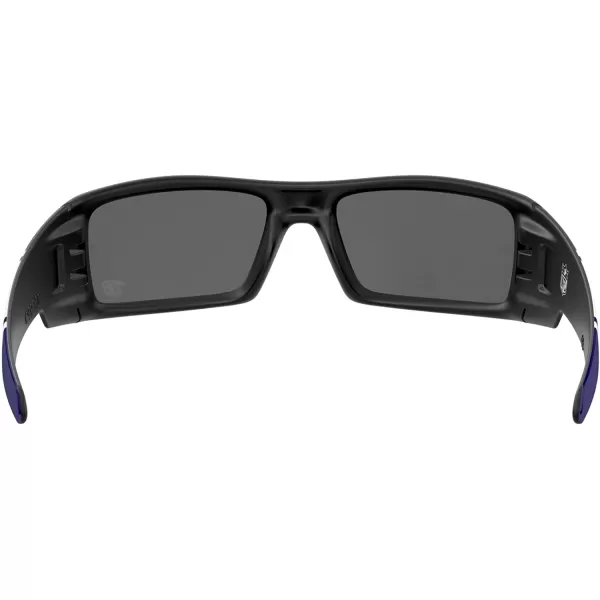 imageOakley Mens Oo9014 Gascan Rectangular SunglassesNfl 2020 Bal Matte BlackPrizm Black