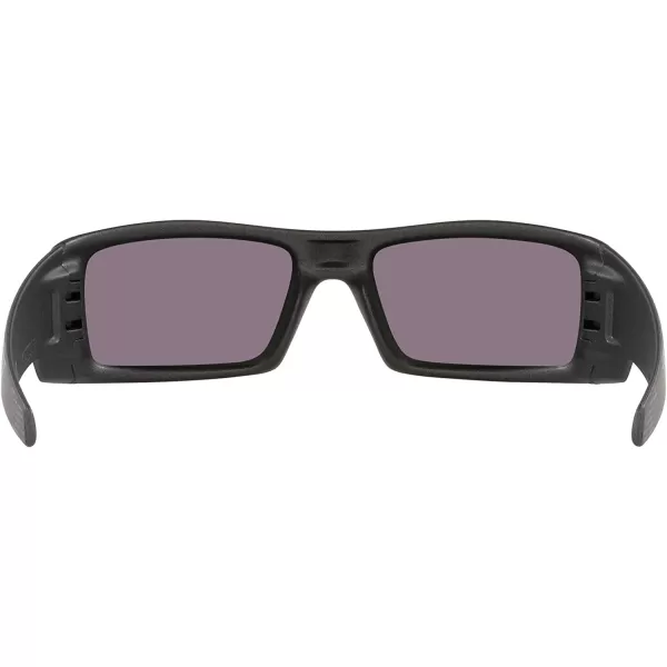 imageOakley Mens Oo9014 Gascan Rectangular SunglassesSteelPrizm Grey