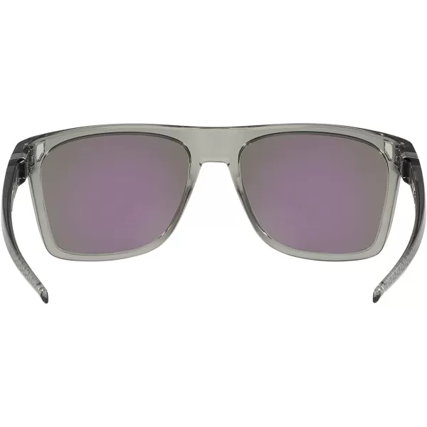 imageOakley Mens Oo9100 Leffingwell Rectangular SunglassesGrey InkPrizm Jade Polarized