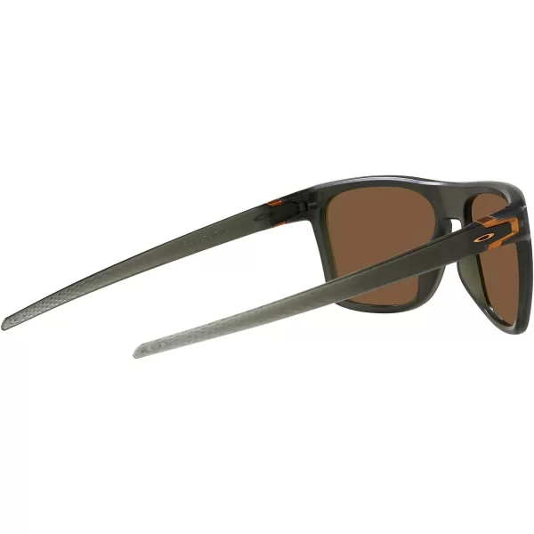 imageOakley Mens Oo9100 Leffingwell Rectangular SunglassesMatte Olive InkPrizm Bronze