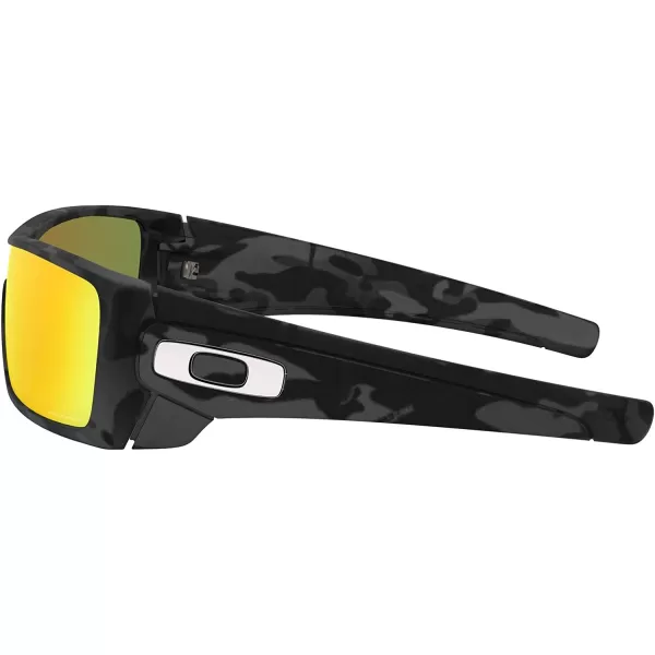 imageOakley Mens Oo9101 Batwolf Rectangular SunglassesMatte Black CamoPrizm Ruby Polarized