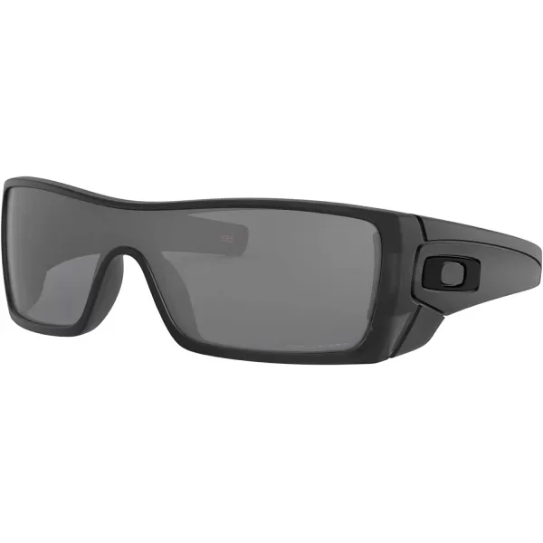 imageOakley Mens Oo9101 Batwolf Rectangular SunglassesMatte Black InkBlack Iridium Polarized