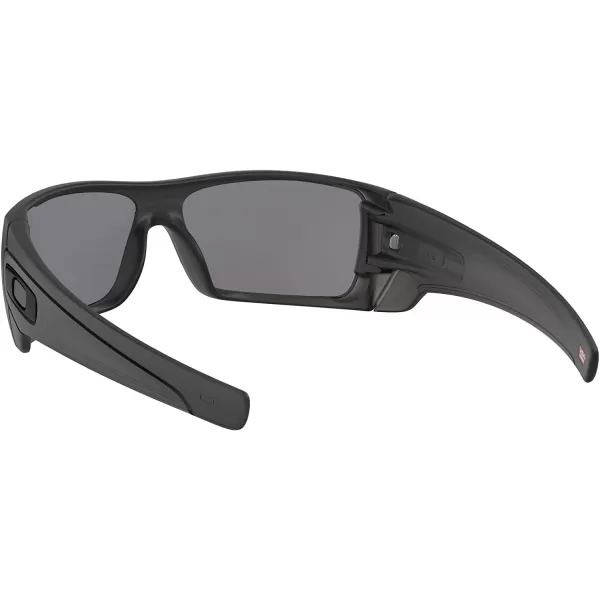imageOakley Mens Oo9101 Batwolf Rectangular SunglassesMatte Black InkBlack Iridium Polarized