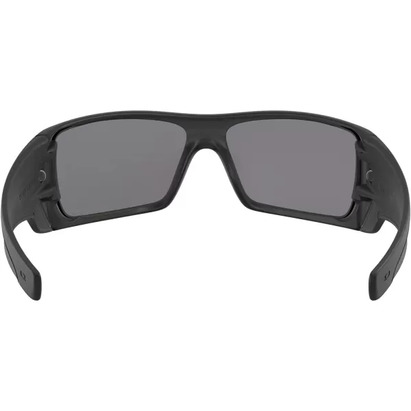 imageOakley Mens Oo9101 Batwolf Rectangular SunglassesMatte Black InkBlack Iridium Polarized