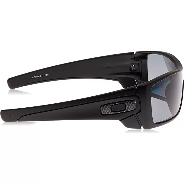imageOakley Mens Oo9101 Batwolf Rectangular SunglassesMatte BlackGrey Polarized
