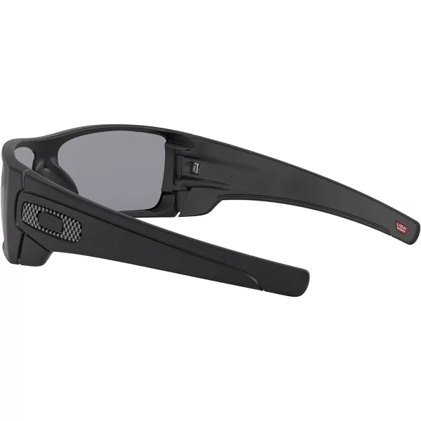imageOakley Mens Oo9101 Batwolf Rectangular SunglassesMatte BlackGrey Polarized