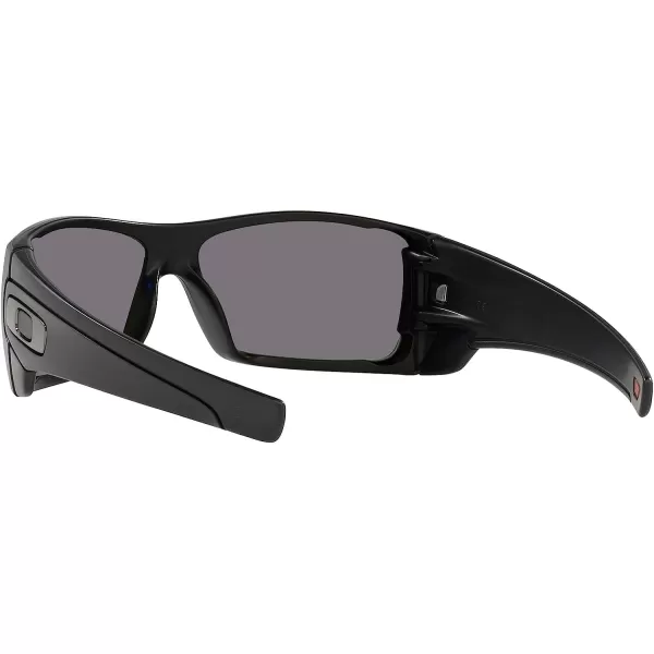 imageOakley Mens Oo9101 Batwolf Rectangular SunglassesMatte BlackPrizm Grey Polarized