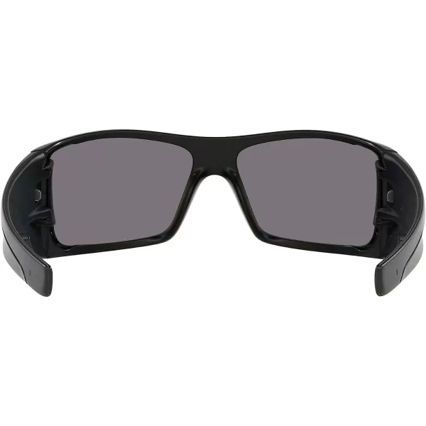 imageOakley Mens Oo9101 Batwolf Rectangular SunglassesMatte BlackPrizm Grey Polarized