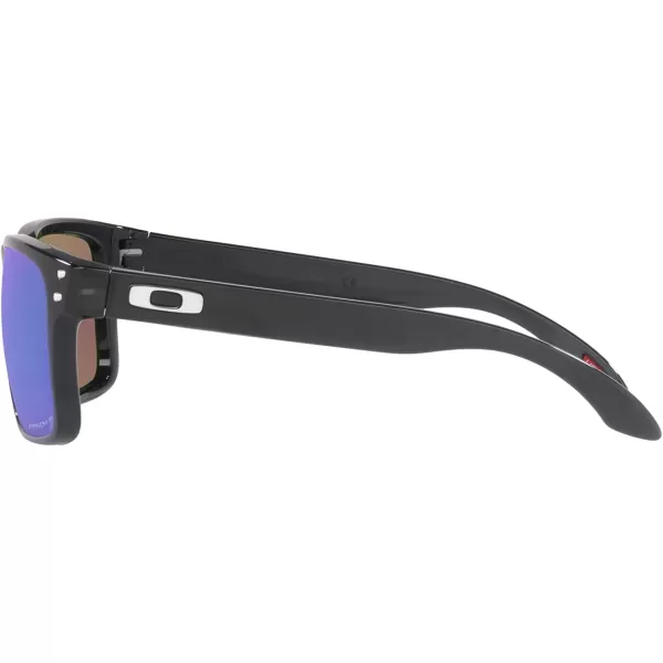imageOakley Mens Oo9102 Holbrook Polarized Square SunglassesBlack InkPrizm Sapphire Polarized