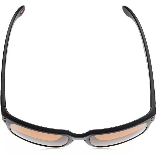 imageOakley Mens Oo9102 Holbrook Polarized Square SunglassesMatte BlackPrizm Tungsten Polarized