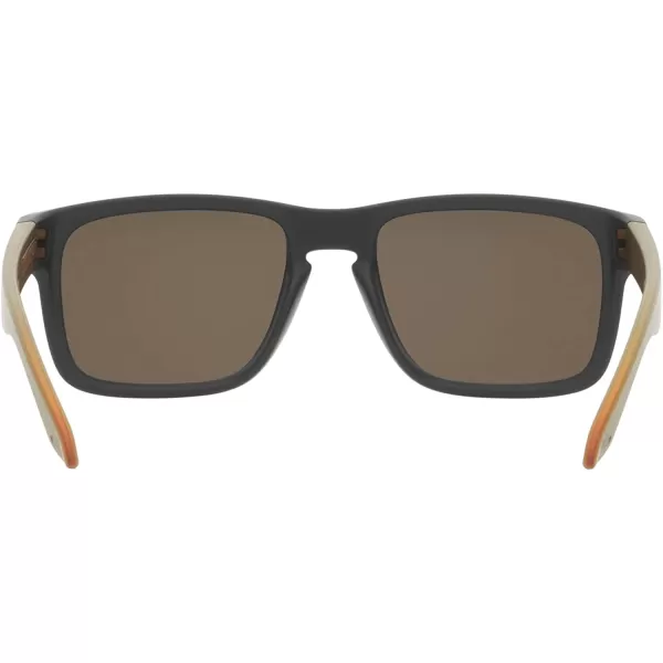 imageOakley Mens Oo9102 Holbrook Polarized Square SunglassesMatte CarbonPrizm 24k Polarized