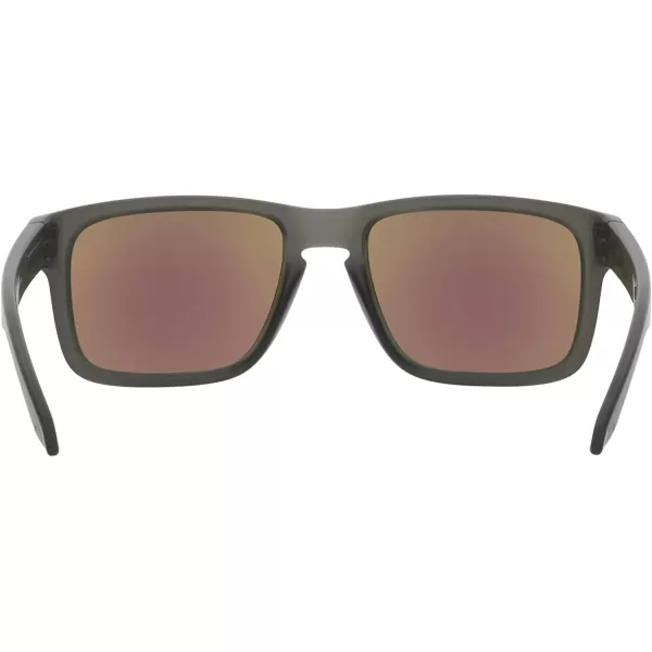 imageOakley Mens Oo9102 Holbrook Polarized Square SunglassesMatte Grey SmokePrizm Sapphire Polarized