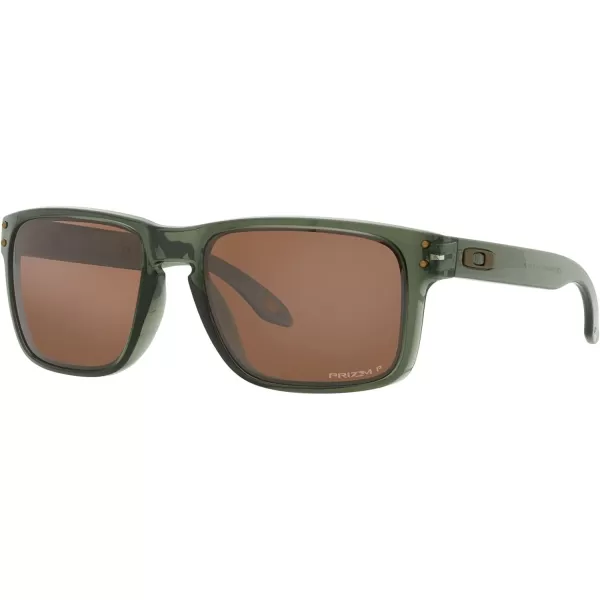 imageOakley Mens Oo9102 Holbrook Polarized Square SunglassesOlive InkPrizm Tungsten Polarized