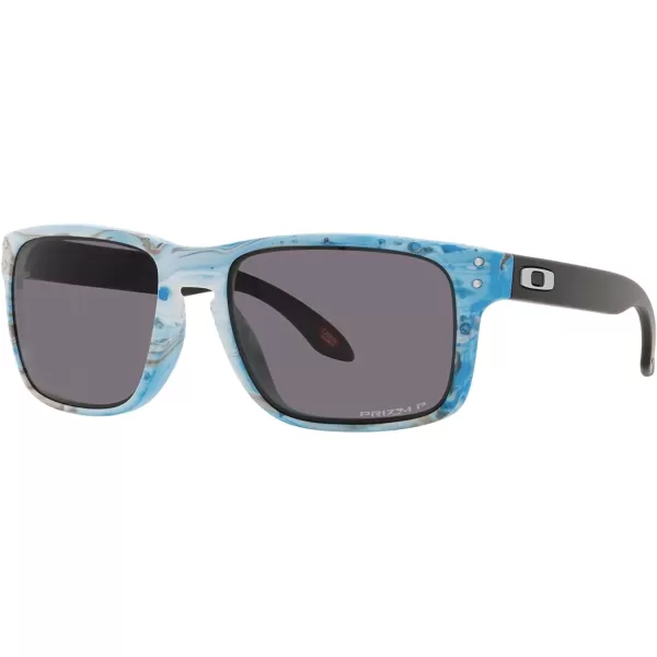 imageOakley Mens Oo9102 Holbrook Polarized Square SunglassesSanctuary SwirlPrizm Grey Polarized