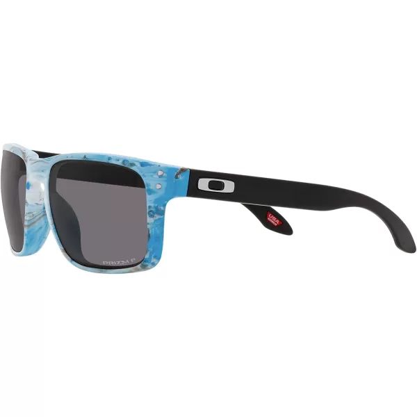 imageOakley Mens Oo9102 Holbrook Polarized Square SunglassesSanctuary SwirlPrizm Grey Polarized