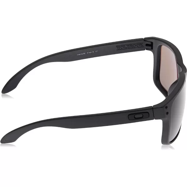 imageOakley Mens Oo9102 Holbrook Polarized Square SunglassesSteelPrizm Daily Polarized