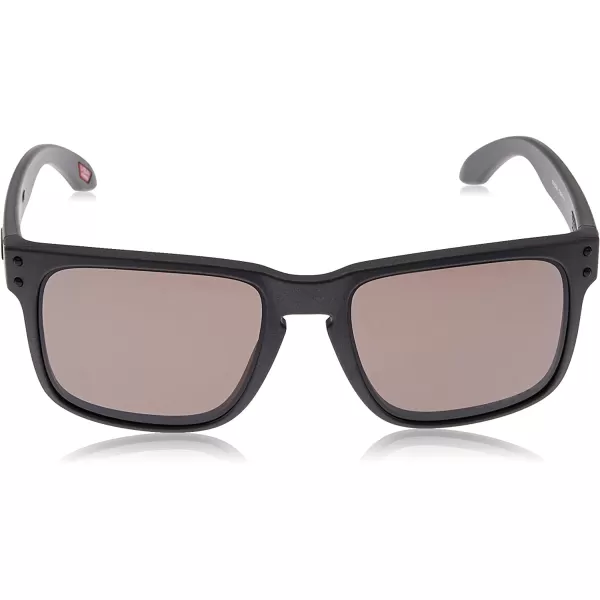 imageOakley Mens Oo9102 Holbrook Polarized Square SunglassesSteelPrizm Daily Polarized