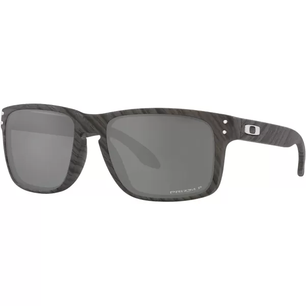 imageOakley Mens Oo9102 Holbrook Polarized Square SunglassesWoodgrainPrizm Black Polarized