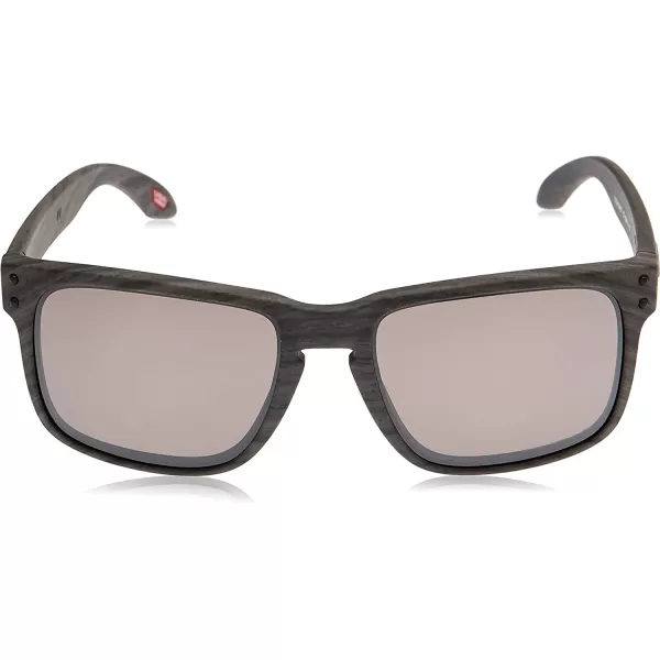 imageOakley Mens Oo9102 Holbrook Polarized Square SunglassesWoodgrainPrizm Daily Polarized