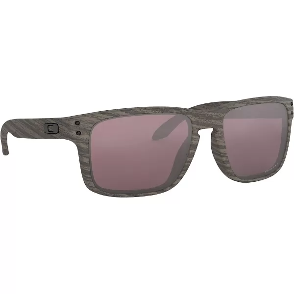 imageOakley Mens Oo9102 Holbrook Polarized Square SunglassesWoodgrainPrizm Daily Polarized