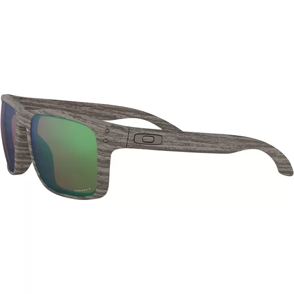 imageOakley Mens Oo9102 Holbrook Polarized Square SunglassesWoodgrainPrizm Shallow Water Polarized