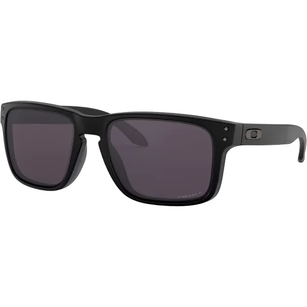 imageOakley Mens Oo9102 Holbrook Square SunglassesBlackPrizm Grey Polarized
