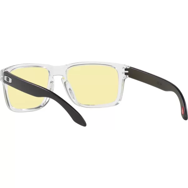 imageOakley Mens Oo9102 Holbrook Square SunglassesClearPrizm Gaming