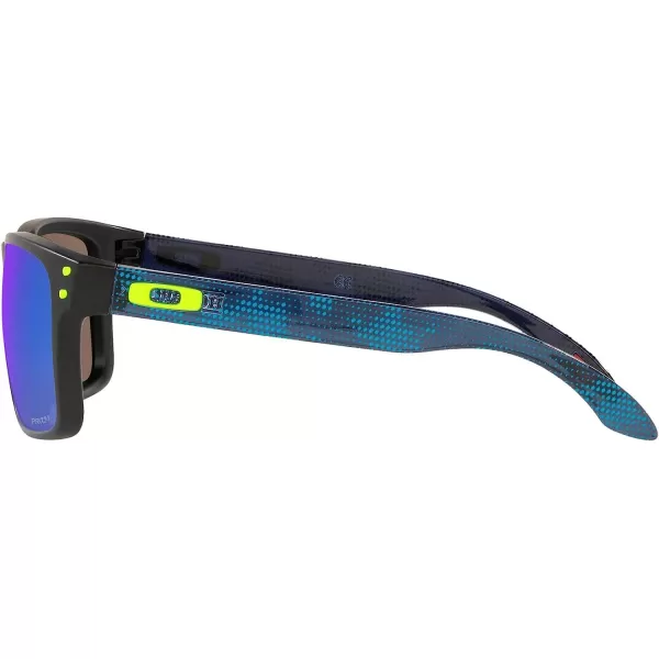 imageOakley Mens Oo9102 Holbrook Square SunglassesHi Res Blue CamoPrizm Sapphire
