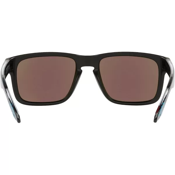 imageOakley Mens Oo9102 Holbrook Square SunglassesHi Res Blue CamoPrizm Sapphire