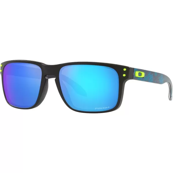 imageOakley Mens Oo9102 Holbrook Square SunglassesHi Res Blue CamoPrizm Sapphire