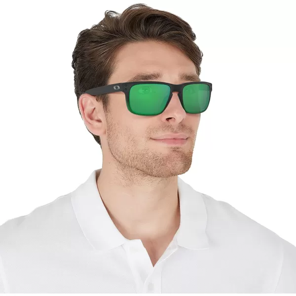 imageOakley Mens Oo9102 Holbrook Square SunglassesJade FadePrizm Jade