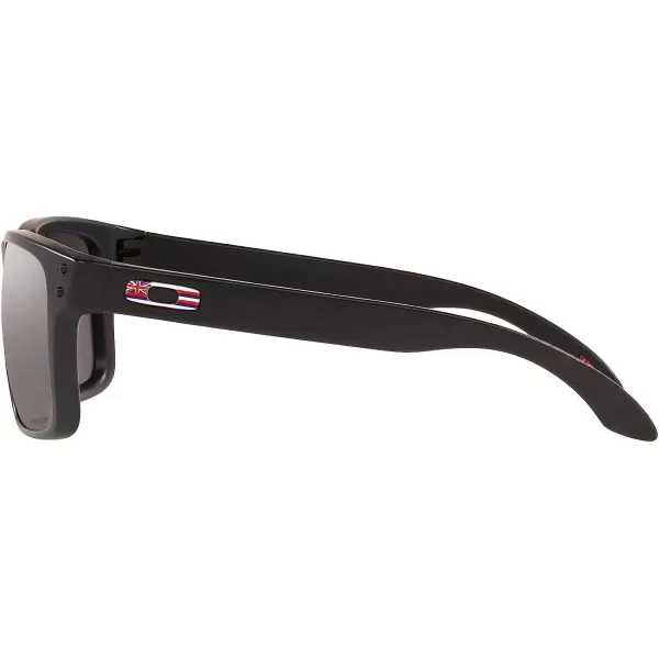 imageOakley Mens Oo9102 Holbrook Square SunglassesMatte Black HiPrizm Black