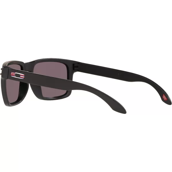 imageOakley Mens Oo9102 Holbrook Square SunglassesMatte Black HiPrizm Black