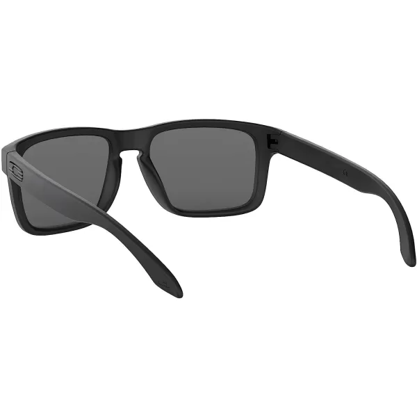 imageOakley Mens Oo9102 Holbrook Square SunglassesMatte Black Tonal IconGrey