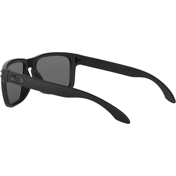 imageOakley Mens Oo9102 Holbrook Square SunglassesMatte Black Tonal IconGrey