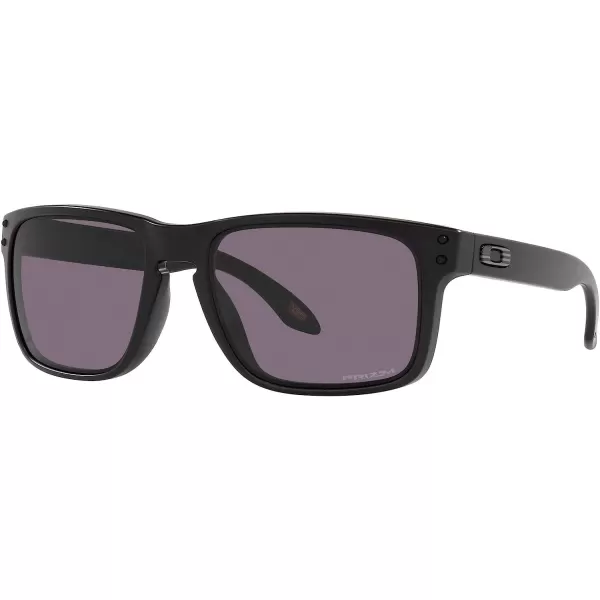 imageOakley Mens Oo9102 Holbrook Square SunglassesMatte Black Tonal Us FlagPrizm Grey