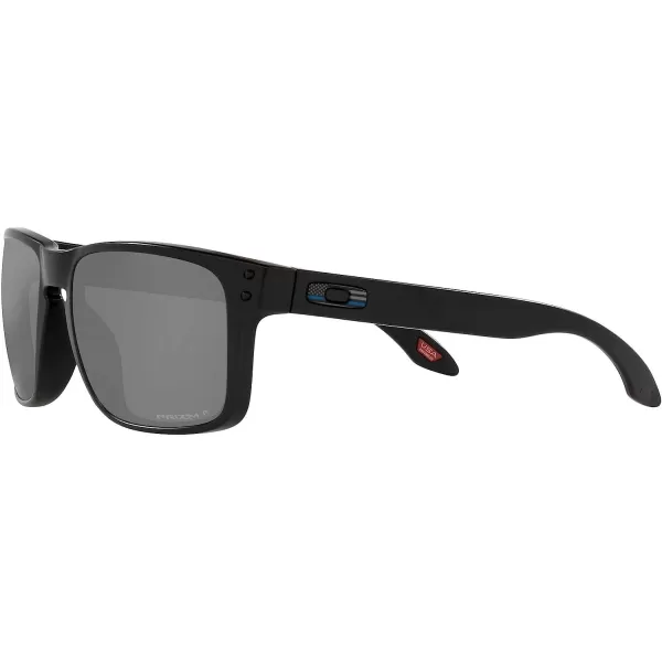 imageOakley Mens Oo9102 Holbrook Square SunglassesMatte BlackPrizm Black Polarized