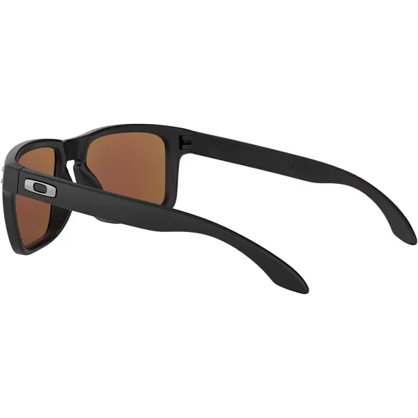 imageOakley Mens Oo9102 Holbrook Square SunglassesMatte BlackPrizm Black Polarized
